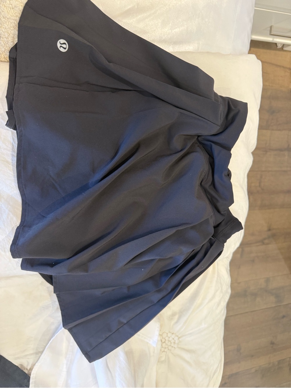 lululemon athletica Black Skater Athletic Skirt